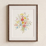 Springtime Blooms | Fine Art Floral Watercolor Print