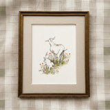 Always Your Kid | Goat & Kid Fine Art Watercolor Print